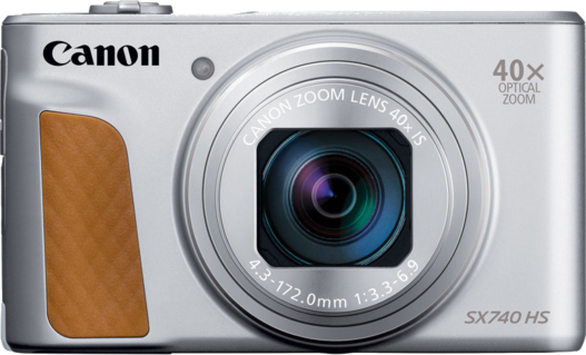 CANON Compact camera PowerShot SX740 Silver Wi-Fi (2956C002AA) offre à 399€ sur Media Markt