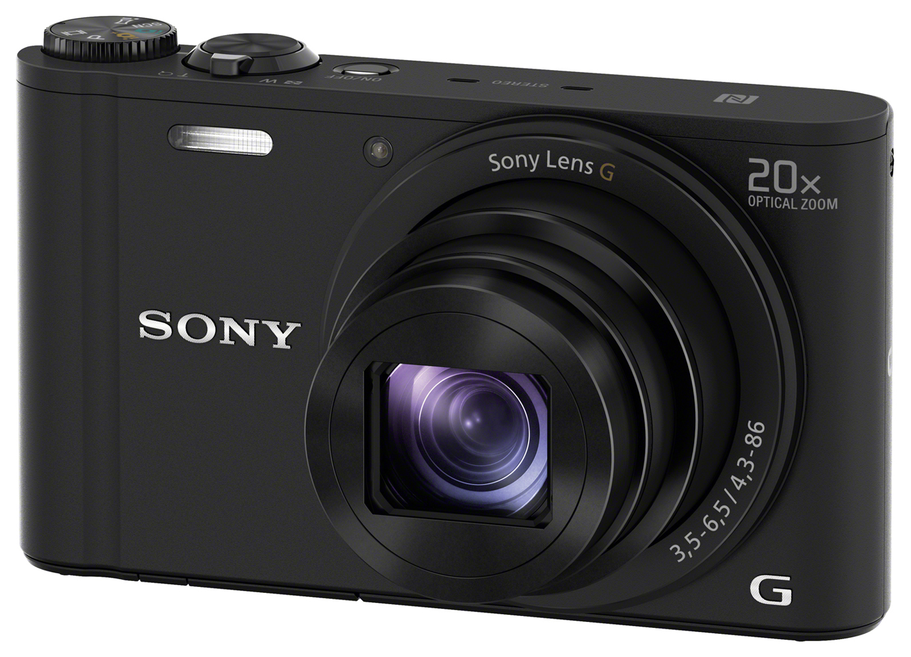 SONY Compact camera Cyber-shot DSC-WX350 (DSCWX350B) offre à 212,99€ sur Media Markt