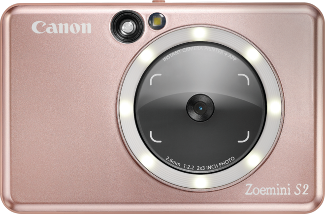 CANON Instant camera Zoemini S2 Rose Gold (4519C006AA) offre à 119€ sur Media Markt