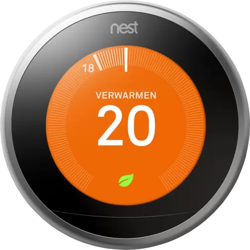 NEST LABS 3e generatie Nest Learning Thermostat Inox (T3028FD) offre à 199€ sur Media Markt