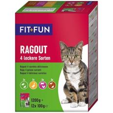 FIT + FUN Adult Ragout 4 smaken 12x100g offre à 2,55€ sur Maxi Zoo