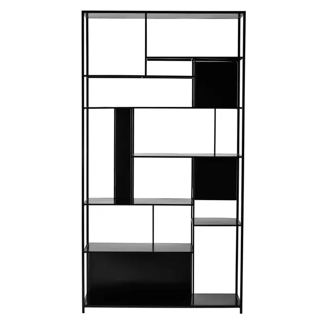 Étagère en métal noir offre à 379€ sur Maisons du Monde
